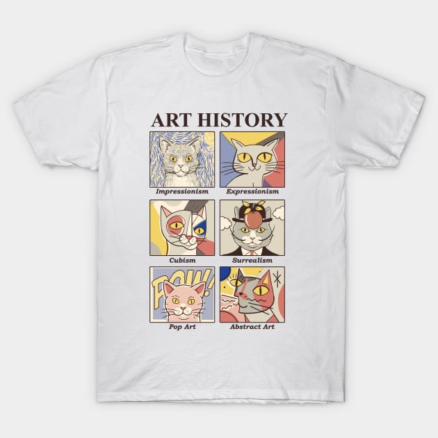 Art History T-Shirt by thiagocorrea